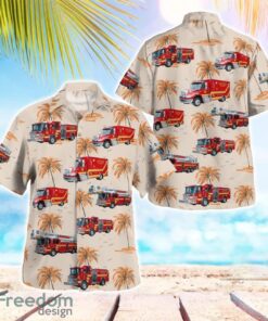 Las Vegas, Nevada, Las Vegas Fire & Rescue Aloha Hawaiian Shirt Product Photo 1