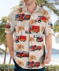 Las Vegas, Nevada, Las Vegas Fire & Rescue Aloha Hawaiian Shirt Product Photo 4