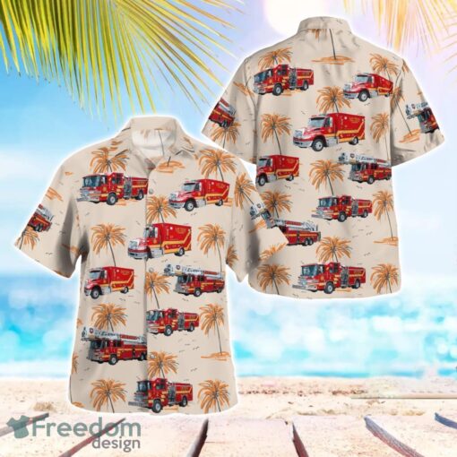 Las Vegas, Nevada, Las Vegas Fire & Rescue Aloha Hawaiian Shirt Product Photo 1