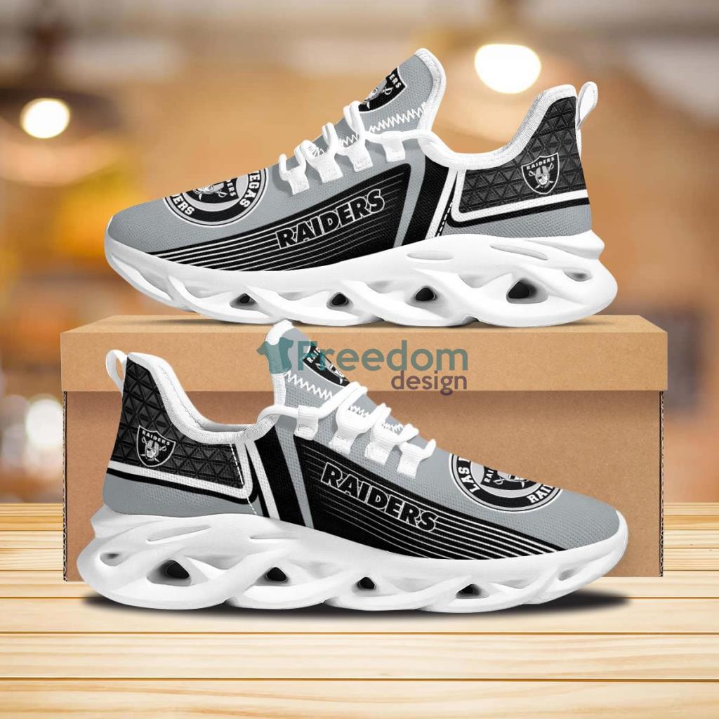 Las Vegas Raiders #1 Fan Max Soul Shoes Limited Edition New Sneaker image Las Vegas Raiders #1 Fan Max Soul Shoes Limited Edition New Sneaker Product Photo 1
