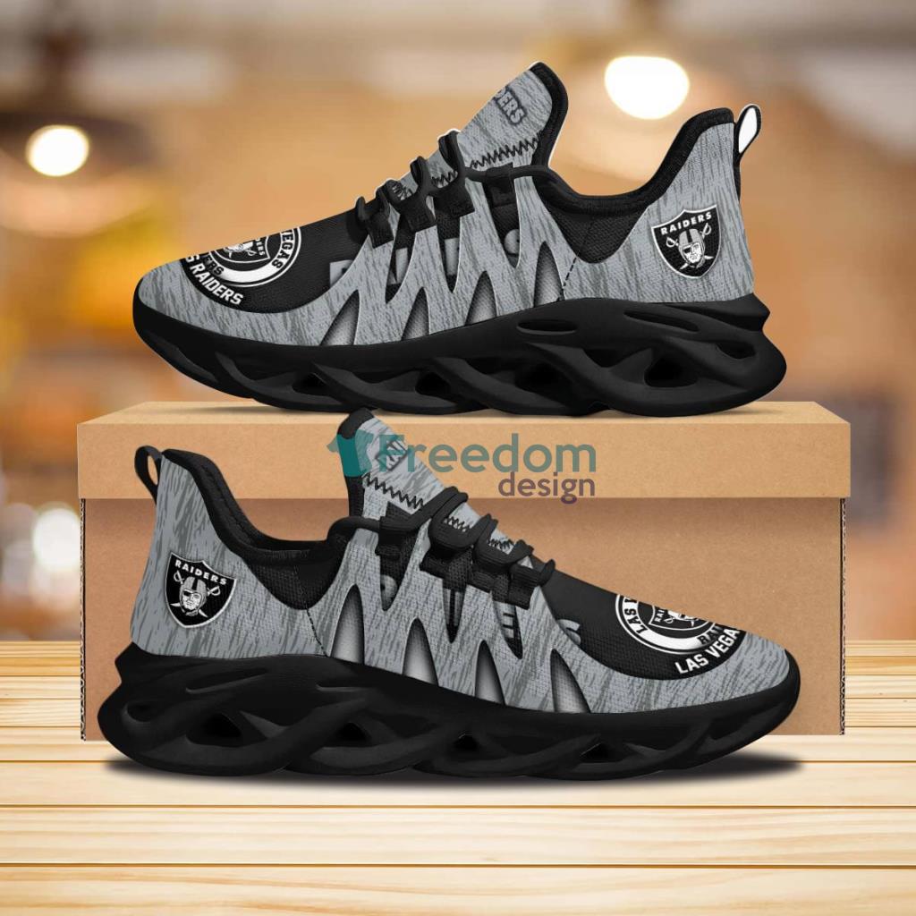 Las Vegas Raiders 3D Print Max Soul Running Shoes New Sneaker image Las Vegas Raiders 3D Print Max Soul Running Shoes New Sneaker Product Photo 1