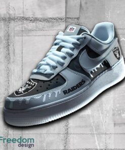 Las Vegas Raiders NFL AF1 Shoes Identity All Over Print Gift Air Force 1 Sneaker