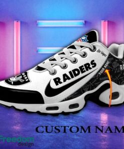 Las Vegas Raiders NFL Air Cushion Sport Shoes New For Men Women Fans Custom Name Las Vegas Raiders NFL Air Cushion Sport Shoes New For Men Women Fans Custom Name