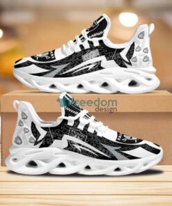 Las Vegas Raiders Symbol Geometric Pattern Max Soul Shoes New Sneaker