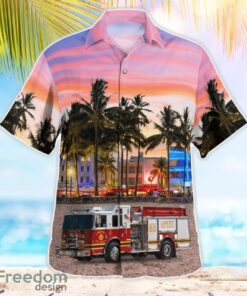 Lawtey, Florida, Lawtey Fire Rescue Hawaiian Shirt Summer Beach Shirt Product Photo 3