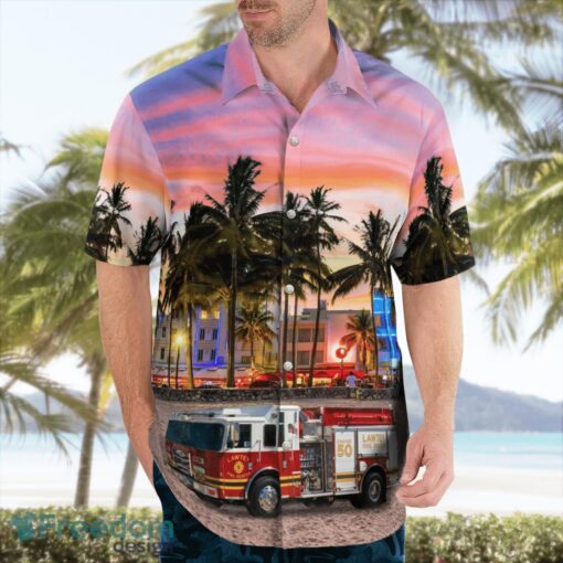 Lawtey, Florida, Lawtey Fire Rescue Hawaiian Shirt Summer Beach Shirt Product Photo 4