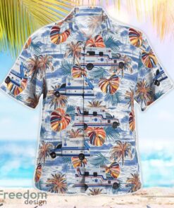 Leesport, Berks County, Pennsylvania, Northern Berks EMS Aloha Hawaiian Shirt Product Photo 2