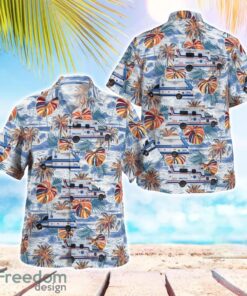 Leesport, Berks County, Pennsylvania, Northern Berks EMS Aloha Hawaiian Shirt Product Photo 1