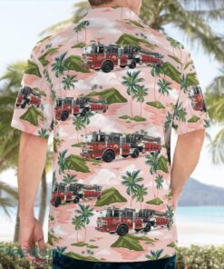 Levittown Fire Truck Beach Hawaiian Shirt Summer Gift Product Photo 2