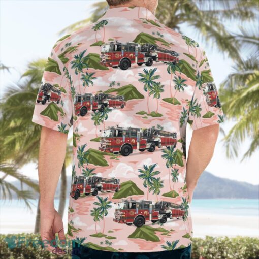 Levittown Fire Truck Beach Hawaiian Shirt Summer Gift Product Photo 2