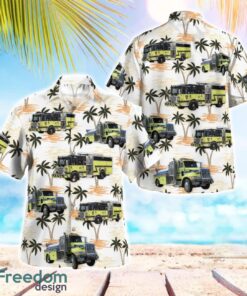 Lewis County Fire District 6 Beach Hawaiian Shirt Summer Gift