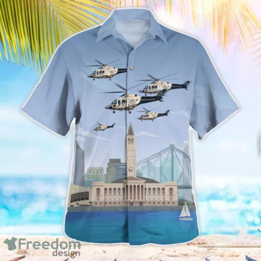 LifeFlight Australia Agusta-Westland AW-139 Tropical 3D Hawaiian Shirt Gift For Summer Product Photo 2