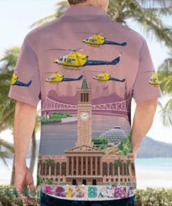 LifeFlight Australia Bell 412EP Tropical 3D Hawaiian Shirt Gift For Summer Product Photo 4