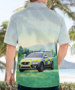 Lincolnshire Police Volvo XC70 D5 Armed Response Vehicle Hawaiian Shirt Beach Summer Gift Product Photo 2