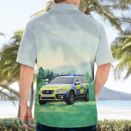 Lincolnshire Police Volvo XC70 D5 Armed Response Vehicle Hawaiian Shirt Beach Summer Gift Product Photo 2