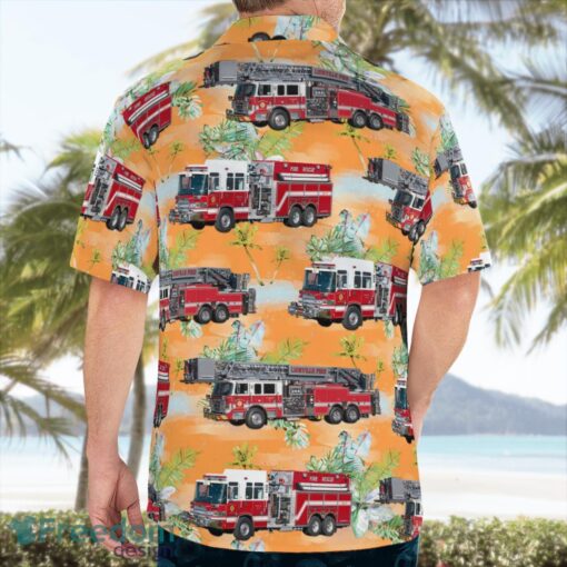 Lionville Fire Company Pennsylvania Summer Hawaiian Shirt Product Photo 2