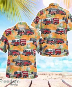 Lionville Fire Company Pennsylvania Summer Hawaiian Shirt Product Photo 1