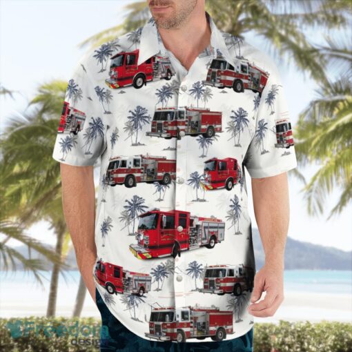 Lockhart, Texas, Lockhart Fire-Rescue Hawaiian Shirt Beach Shirt Summer Holiday Gift Product Photo 3