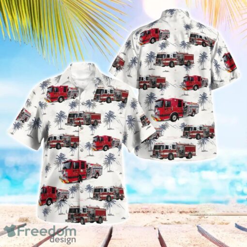 Lockhart, Texas, Lockhart Fire-Rescue Hawaiian Shirt Beach Shirt Summer Holiday Gift Product Photo 1