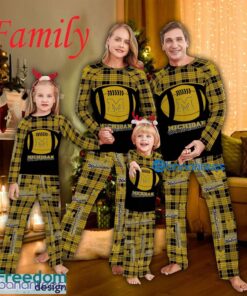 Logo Pattern Family Pajamas Set NCAA Michigan Wolverines Caro For Fans Holidays - Logo Pattern Family Pajamas Set NCAA Michigan Wolverines Caro For Fans Holidays