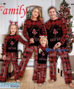 Logo Team Pajamas Set Gift Family MLB Boston Red Sox Caro For Fans Holidays - Logo Team Pajamas Set Gift Family MLB Boston Red Sox Caro For Fans Holidays