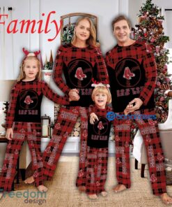 Logo Team Pajamas Set Gift Family MLB Boston Red Sox Caro For Fans Holidays - Logo Team Pajamas Set Gift Family MLB Boston Red Sox Caro For Fans Holidays