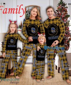 Logo Team Pajamas Set Gift Family NBA Golden State Warriors Caro For Fans Holidays - Logo Team Pajamas Set Gift Family NBA Golden State Warriors Caro For Fans Holidays