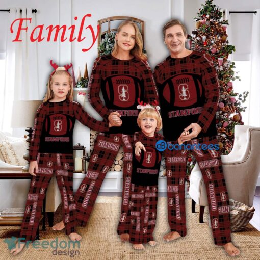 Logo Team Pajamas Set Gift Family NCAA Stanford Cardinal Caro For Fans Holidays - Logo Team Pajamas Set Gift Family NCAA Stanford Cardinal Caro For Fans Holidays