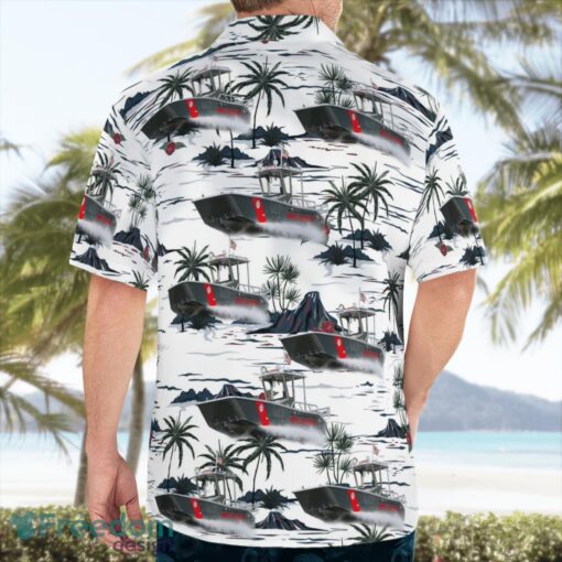 Long Bridge Volunteer Fire Department Fireboat Beach Hawaiian Shirt Summer Gift Product Photo 2