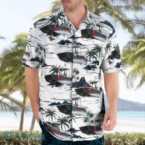 Long Bridge Volunteer Fire Department Fireboat Beach Hawaiian Shirt Summer Gift Product Photo 4