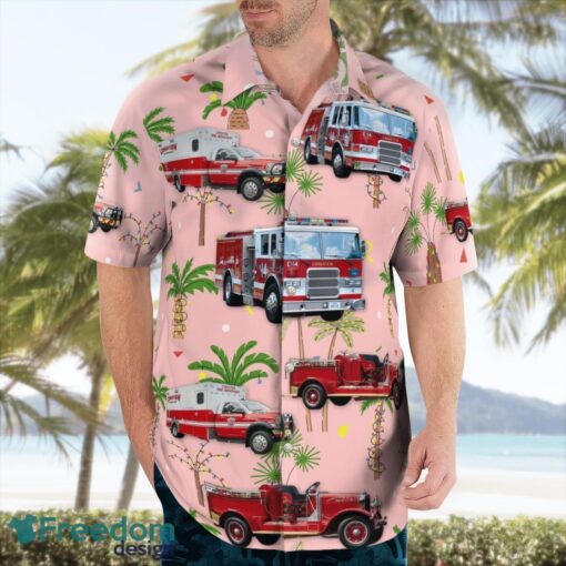 Longview, Texas, Longview Fire Department Hawaiian Shirt Men Women Beach Shirt Product Photo 4