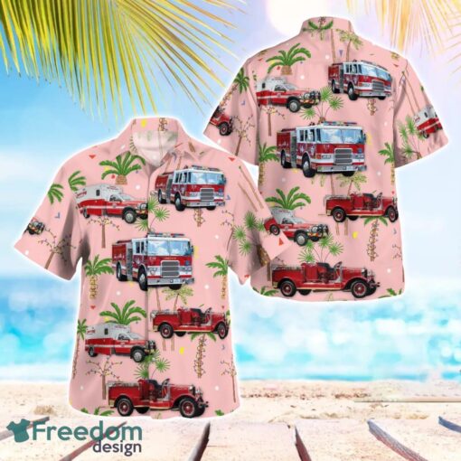 Longview, Texas, Longview Fire Department Hawaiian Shirt Men Women Beach Shirt Product Photo 1