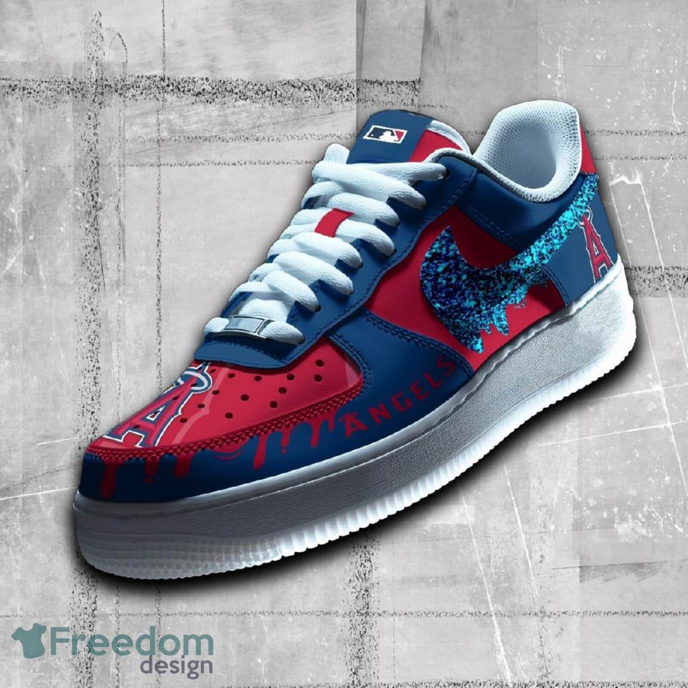 Los Angeles Angels MLB AF1 Shoes Showcase All Over Print Gift Air Force 1 Sneaker image Los Angeles Angels MLB AF1 Shoes Showcase All Over Print Gift Air Force 1 Sneaker - Los Angeles Angels MLB AF1 Shoes Showcase All Over Print Gift Air Force 1 Sneaker