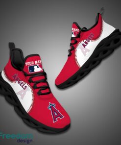 Los Angeles Angels MLB Personalized Name Max Soul Shoes New Gift Product Photo 3