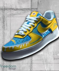 Los Angeles Chargers NFL AF1 Shoes Inspiration All Over Print Gift Air Force 1 Sneaker