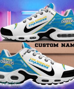 Los Angeles Chargers NFL Air Cushion Sport Shoes New For Men Women Fans Custom Name - Los Angeles Chargers Air Cushion Sports Shoes New_2