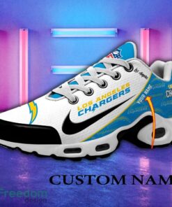 Los Angeles Chargers NFL Air Cushion Sport Shoes New For Men Women Fans Custom Name