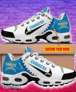Los Angeles Chargers NFL New Personalized Air Cushion Sport Shoes For Fans Gift - Los Angeles Chargers New Air Cushion Sport Shoes_2