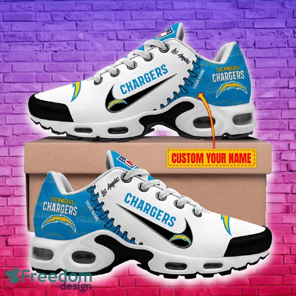 Los Angeles Chargers NFL New Personalized Air Cushion Sport Shoes For Fans Gift image Los Angeles Chargers NFL New Personalized Air Cushion Sport Shoes For Fans Gift - Los Angeles Chargers New Air Cushion Sport Shoes_2
