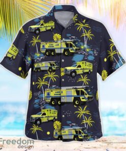 Los Angeles International Airport ARFF Aloha Hawaiian Shirt Product Photo 2