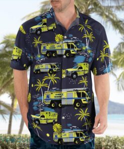 Los Angeles International Airport ARFF Aloha Hawaiian Shirt Product Photo 3