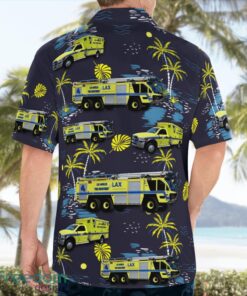 Los Angeles International Airport ARFF Aloha Hawaiian Shirt Product Photo 4