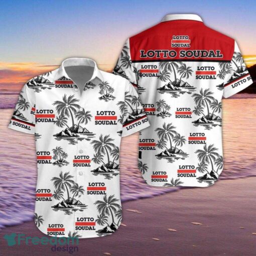 Lotto Soudal Hawaiian Shirt And Shorts Beach Lover Gift Hawaii Shirt For Men And Women Product Photo 1