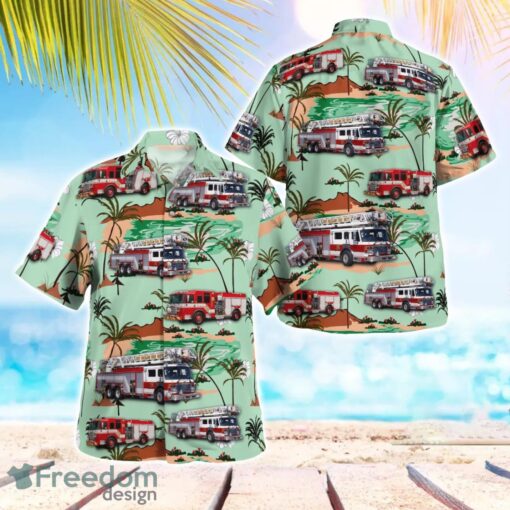 Louisiana New Orleans Fire Department Hawaiian Shirt Beach Shirt Summer Holiday Gift Product Photo 1