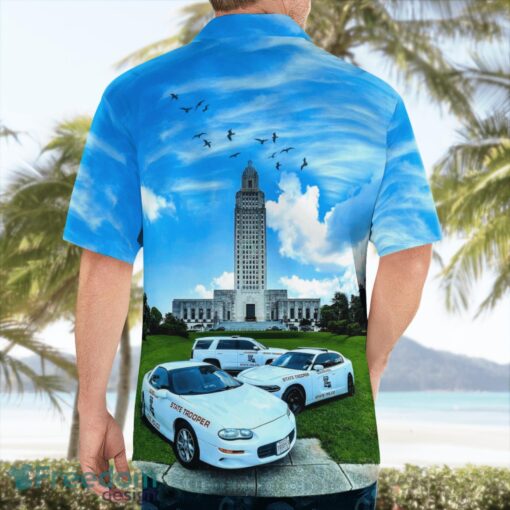 Louisiana State Police Aloha Hawaiian Shirt Product Photo 3