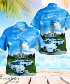 Louisiana State Police Aloha Hawaiian Shirt Product Photo 1