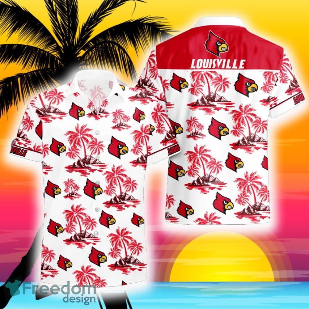 Louisville Cardinals Hawaiian Shirt Trending Summer For Men Women Fans image Louisville Cardinals Hawaiian Shirt Trending Summer For Men Women Fans - Louisville Cardinals Hawaiian Shirt Trending Summer For Men Women Fans