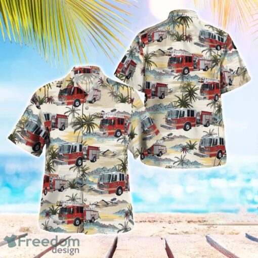 Lowell, Arkansas, Lowell Fire Department Hawaiian Shirt Men Women Beach Shirt Product Photo 1