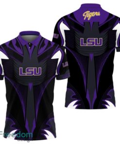 LSU Tigers Abstract Pattern Polo Shirt LSU Tigers Abstract Pattern Polo Shirt