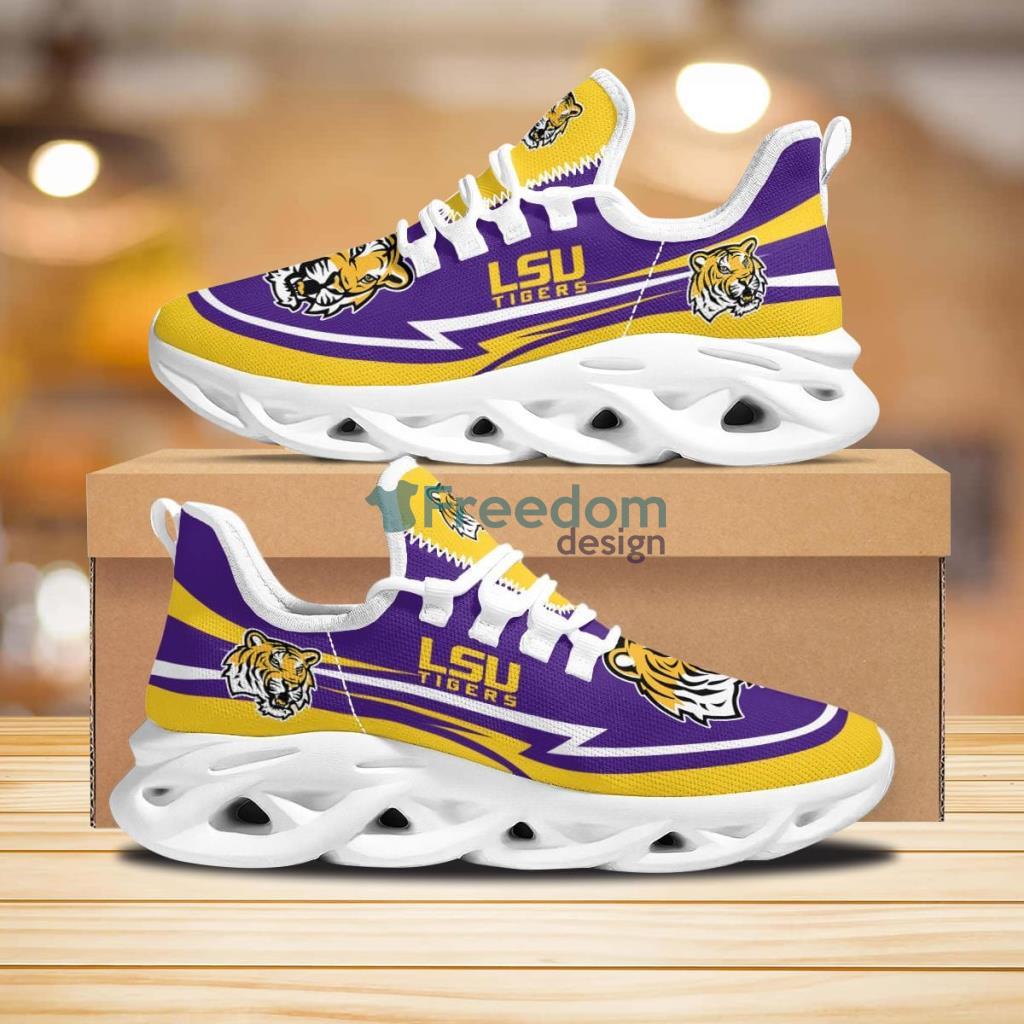 LSU Tigers Are Coming Curves Max Soul Shoes New Sneaker image LSU Tigers Are Coming Curves Max Soul Shoes New Sneaker Product Photo 1